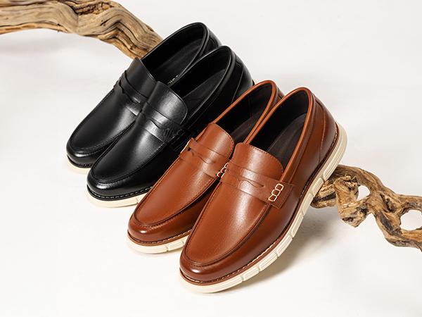 Bruno Marc Men's Casual Dress Shoes Slip-on Lightweight Penny Loafers EZFlex GlideBreeze