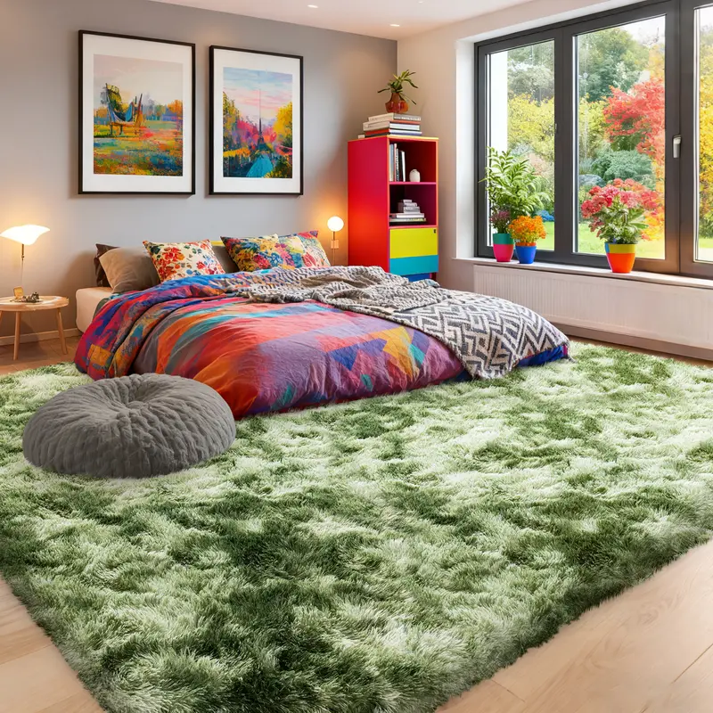 Tie-dyed Green