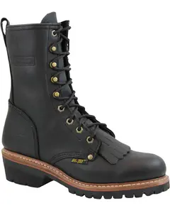 Adtec Men's Ad Tec 10" Fireman Logger Boot Round Toe - 1964