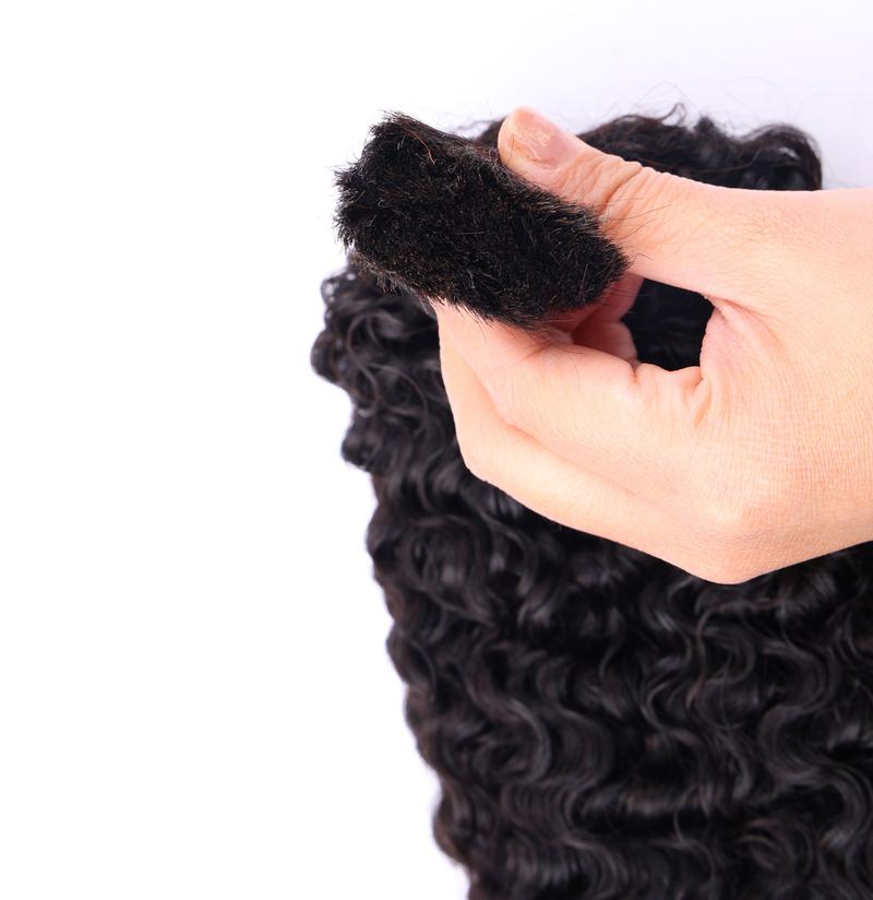 PerisModa 15A Boho Human Braiding Hair For Boho Braids Burmese Curly Bulk 100% Human Hair Extensions For Bohemian Knotless Braids 12-32 Inch No Weft 1/3/4 PCS Natural Black Braiding Human Hair