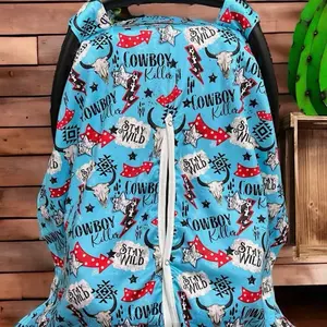 Cowboy killer car seat cover