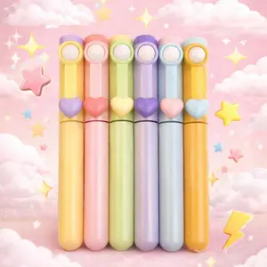 Creative Stress Relief Rolling Fluorescent Pen Set for Students – Ideal for Highlighting Important Points, Taking Notes, and Creating Stylish Bullet Journals.