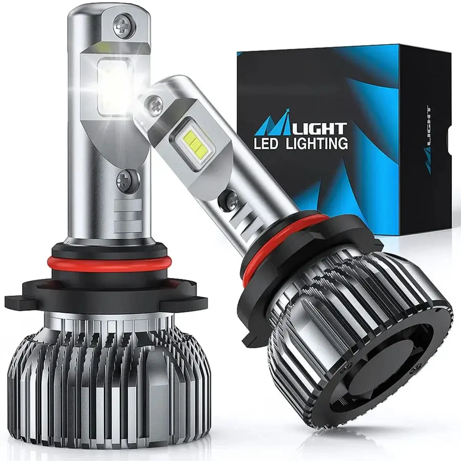 Nilight 9006/HB4 LED Headlight Bulbs E30 Series 30W 14000LM 6500K IP67 | 2 BULBS Replacement  dealsforyoudays, Car Headlights, High Lumen Headlight
