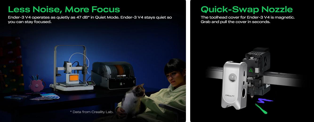 Creality Ender-3 V4 Combo 3D Printer