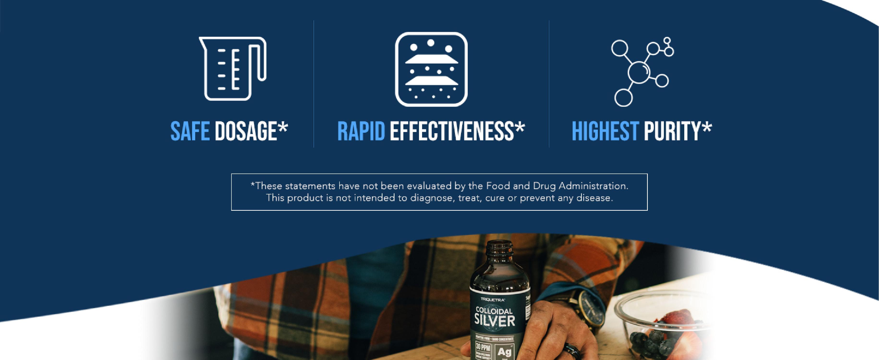 Colloidal Silver Liquid Supplement - 99.99% Pure, 30 PPM Concentration, Immune Support - Vegan, GMO-Free, Allergen-Free - Glass Bottle