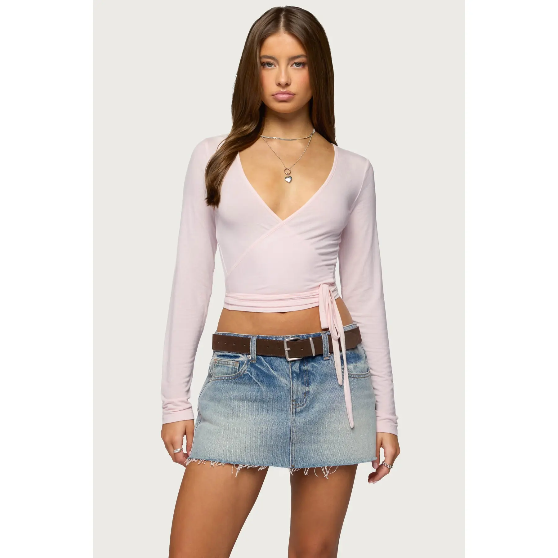 Malenna Wrap Top Malenna Wrap Top