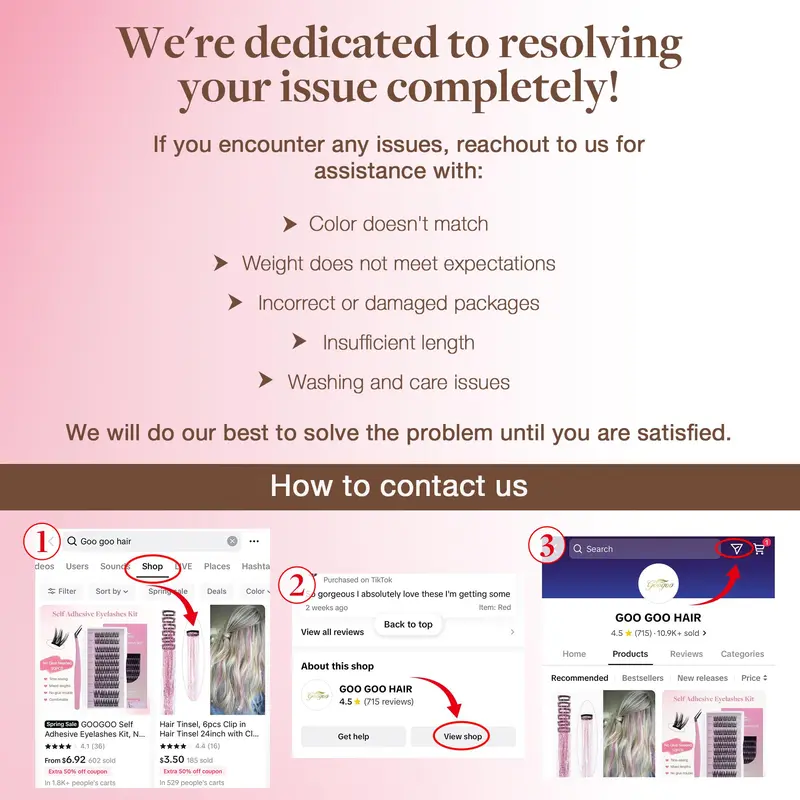 Product Introduction of GOOGOO Hair Extensions Clip in Human Hair Natural Straight Easy To Style Soft 2