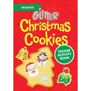 Glitter Decorate Christmas Cookies Sticker Activity Book (Dover Little Activity Books: Christmas) Paperback – December 18, 2019