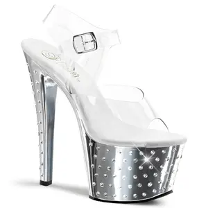 Women's Fashion High Heeled Footwear, Stardust-708, Platform Sole Heels Women's Fashion High Heeled Footwear, Stardust-708, Platform Sole Heels