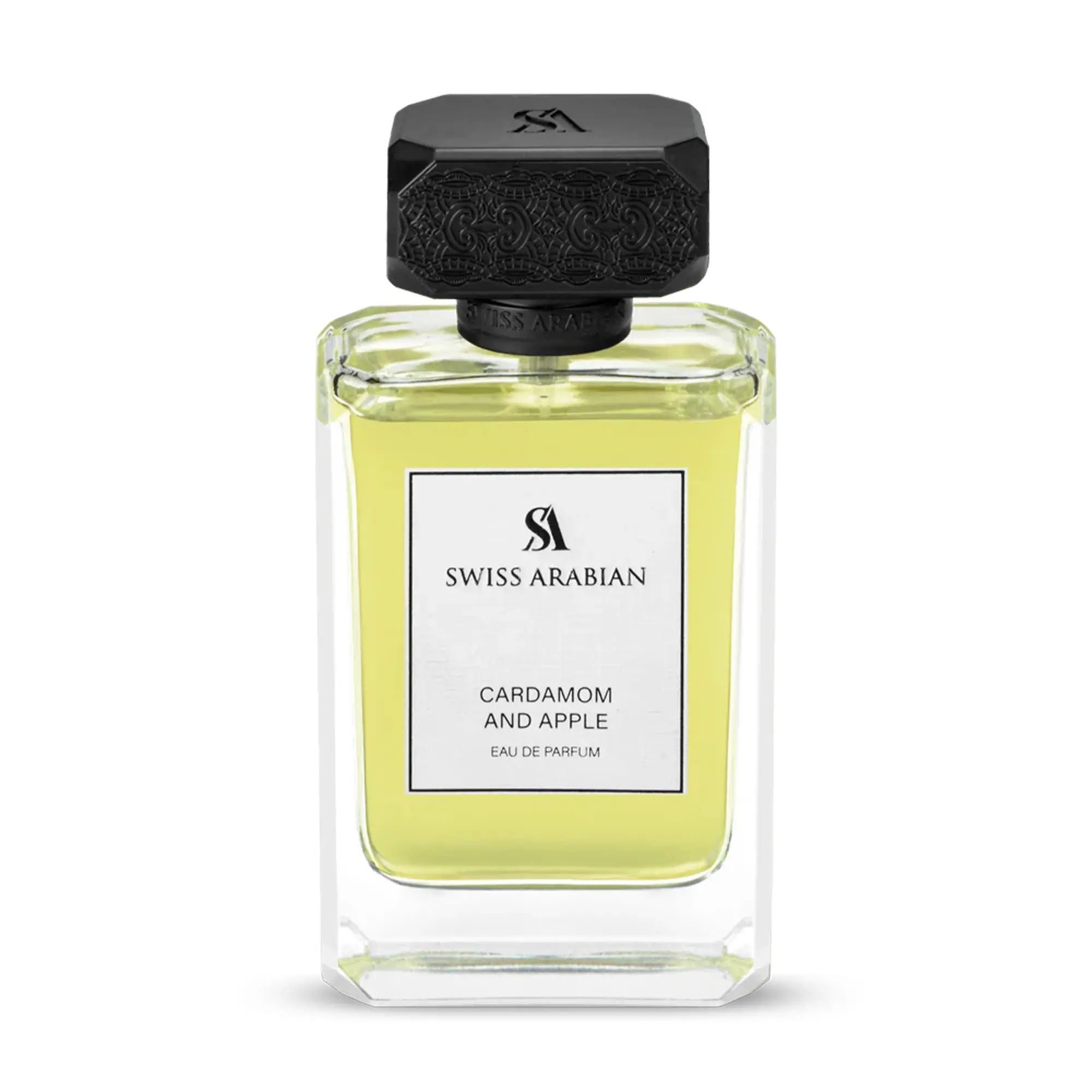 Swiss Arabian Cardamom and Apple - Eau de Parfum- 3.4 oz  - Long-Lasting Arabic Perfume for Men - Oriental, Spicy Fragrances