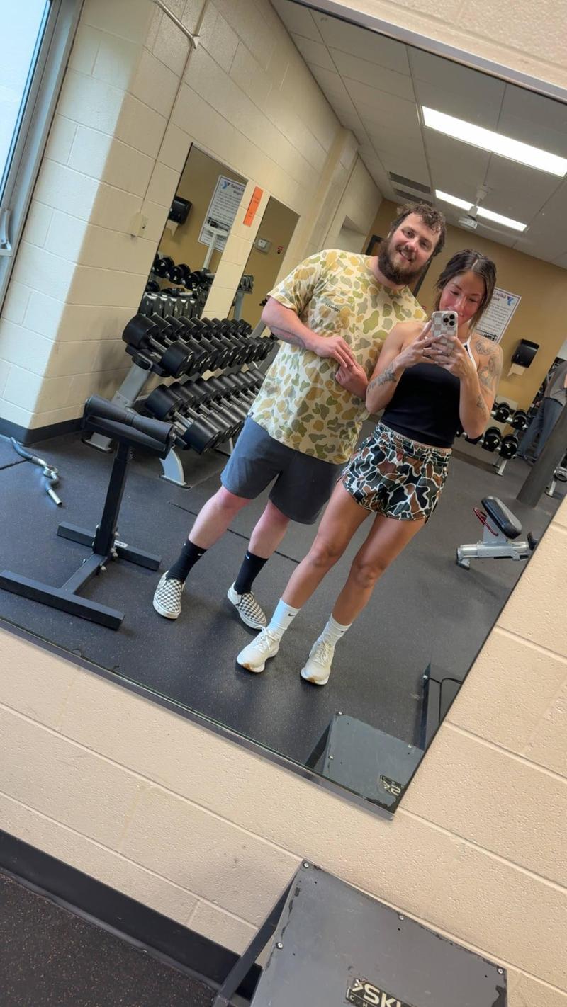 Viral Women's Camo Fitted Micro Shorts - Breathable Machine Washable Chic & Modern Versatile Summer Knit Fabric Bottoms with Vibrant Camouflage Pattern