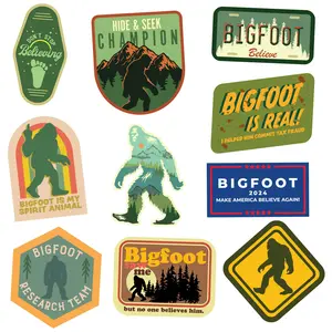 Bigfoot Sticker Extra Large Stickers for Adults Funny Adhesives with Memes Funny Stickers with Colorful Graphic Decals Funny Sarcastic  Multi