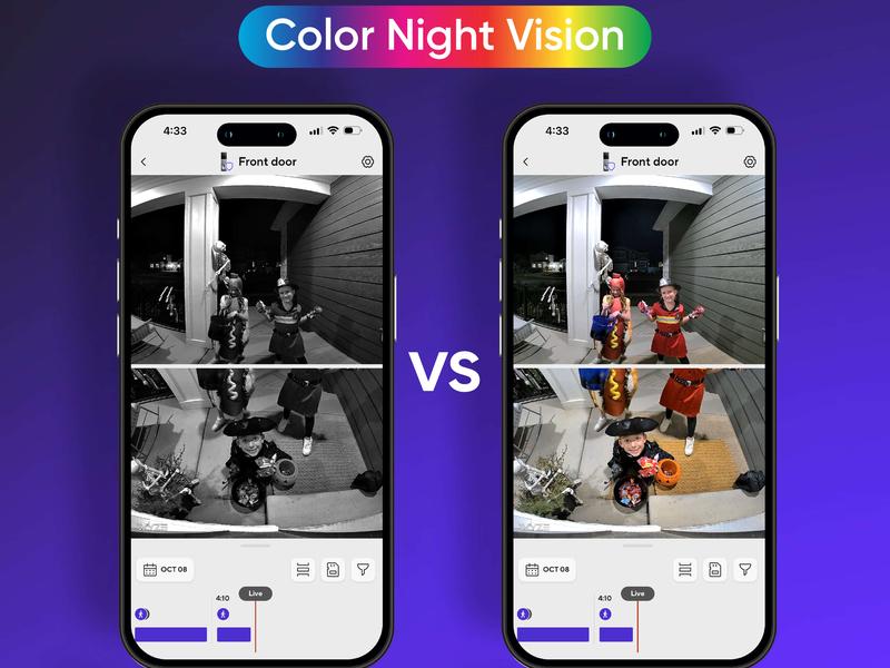 Wyze Duo Cam Doorbell — Battery + Wireless Smart Ring Doorbell Camera, Adhesive Mount, Head-and-Toe View, 2K Quality, 2-Way Talk, Color Night Vision Wyze Duo Cam Doorbell — Battery + Wireless Smart Ring Doorbell Camera, Adhesive Mount, Head-and-Toe View, 2K Quality, 2-Way Talk, Color Night Vision