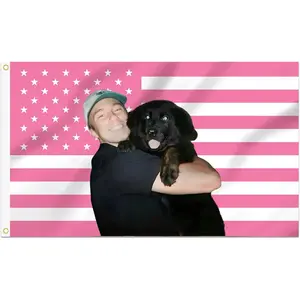 3x5 Foot Drew Starkey Rafe Cameron Decorative Flag with 2 Brass Grommets for Indoor, Double Stitched, Wall Hanging Room Decor Tapestry, College Dorm Room Porch Outside Decorations