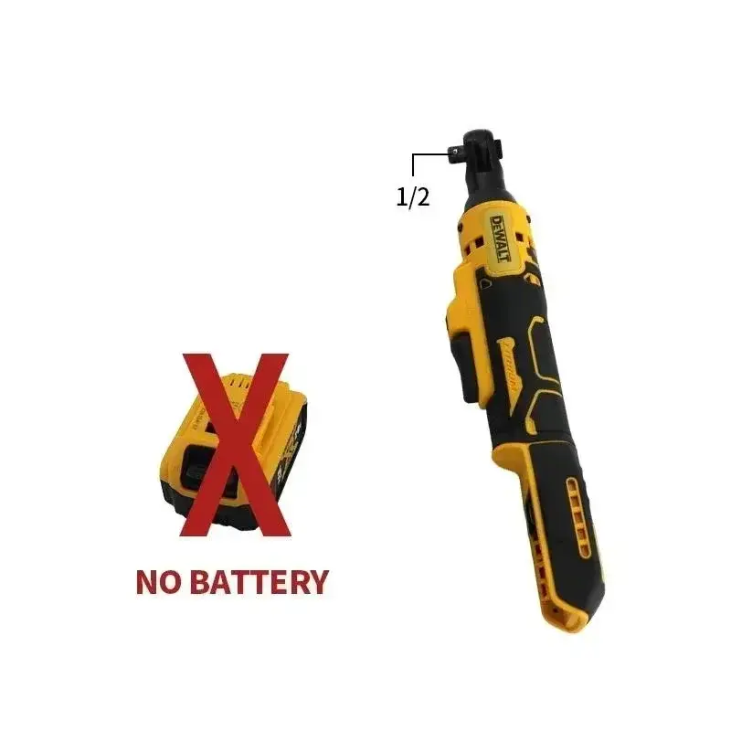 DEWALT DCF512 Cordless Right Angle Ratchet Wrench - Brushless, Variable-Speed Hand Tool with LED Light