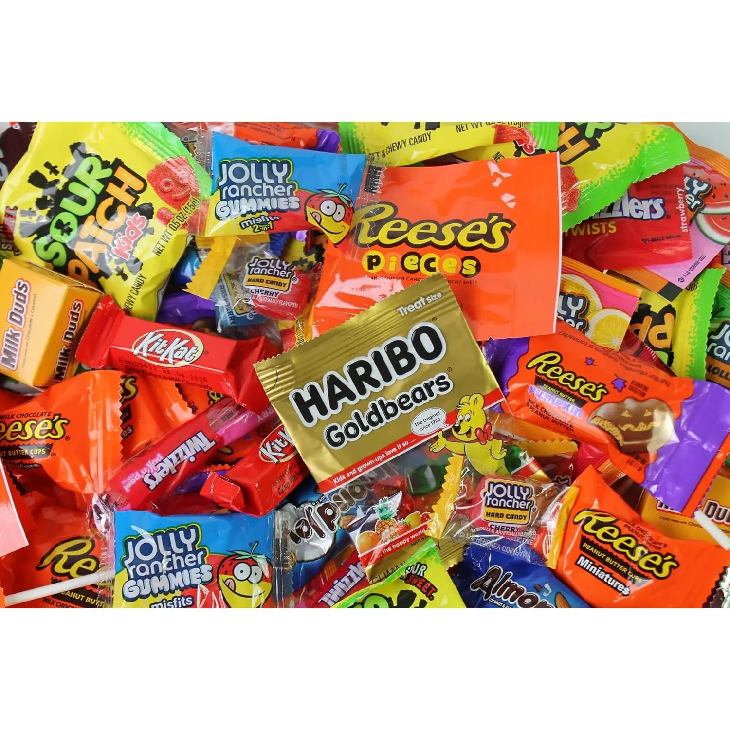 Chocolate and Candy Variety Pack - 2 LB Assorted Chocolate Candy Bulk - Easter - Bulk Candies Bag CandyMix - Individually Wrapped Candies and Chocolates - Variety CandyBag