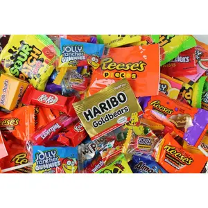 Chocolate and Candy Variety Pack - 2 LB Assorted Chocolate Candy Bulk - Easter - Bulk Candies Bag CandyMix - Individually Wrapped Candies and Chocolates - Variety CandyBag
