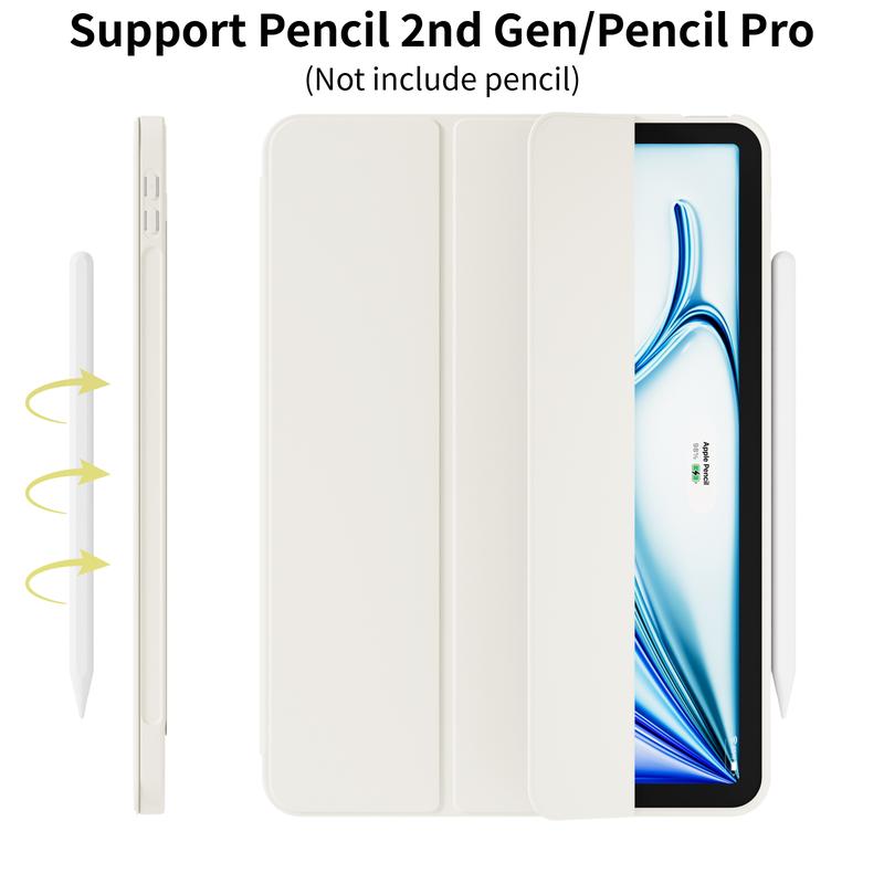 Kenke Case for iPad (A16) 11th Generation 11 Inch 2025,iPad 10th Gen Case 2022,iPad Air 11 Inch M3(2025)/M2(2024) 7th/6th Generation,iPad Air 5th / 4th Gen 2022/2020 10.9,Slim Trifold Stand