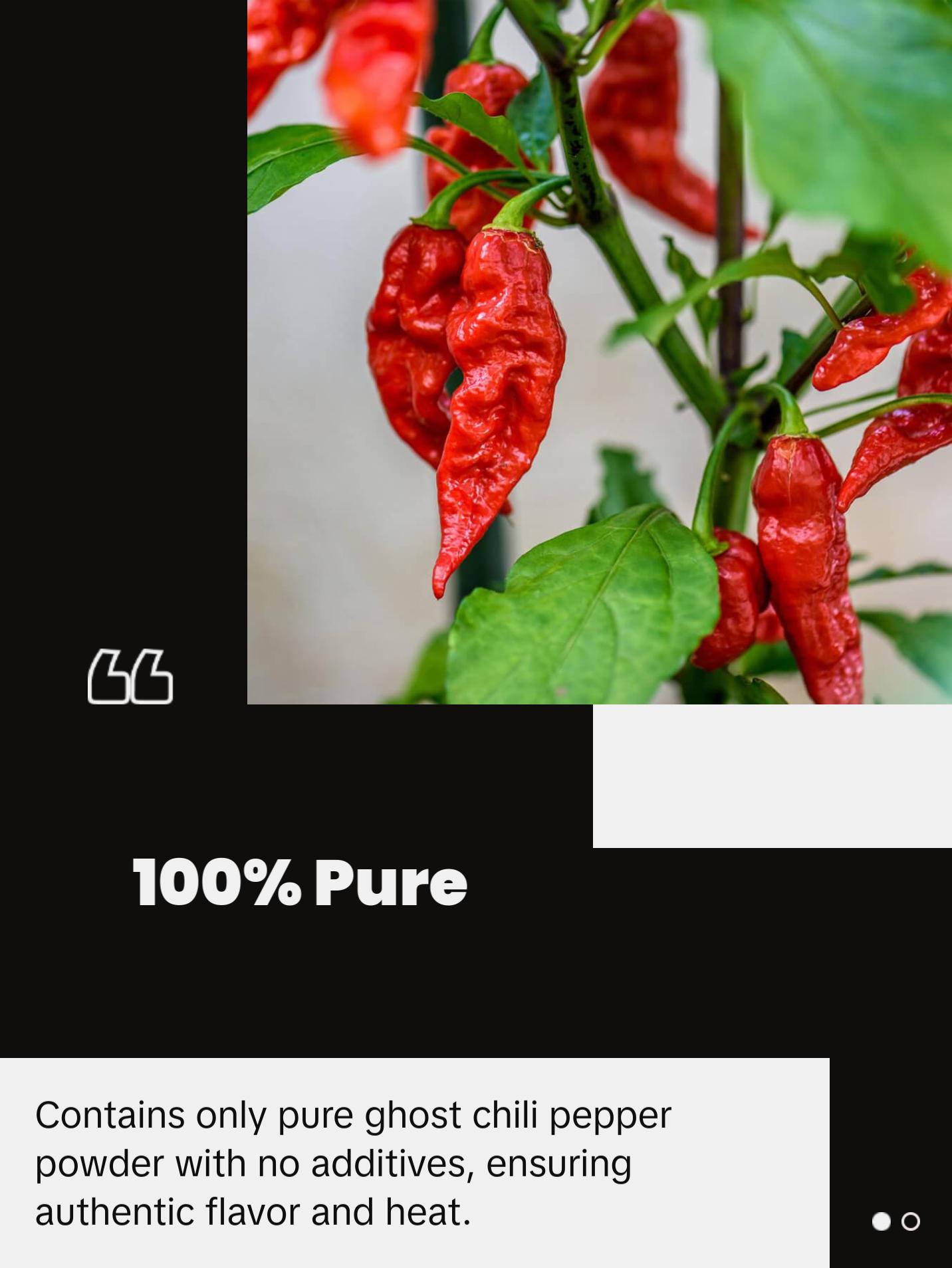 Kiva Smoked Ghost Pepper Powder