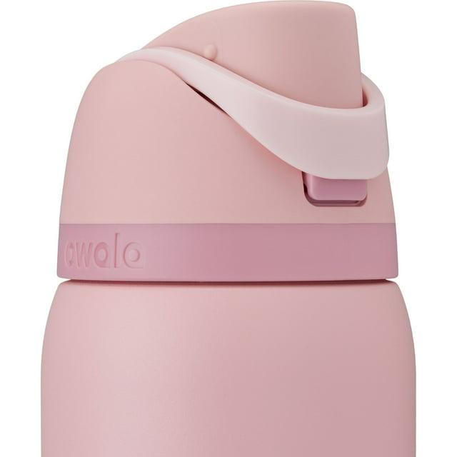 Owala ROSE QUARTZ Special Edition 24/32oz Free Sip Valentines 2026 Water Bottle, Cute FreeSip Water Bottle Insulated Leakproof Stainless Steel Cup for Everyday Use Design Perfect for Teens, Girls, Travel & Work