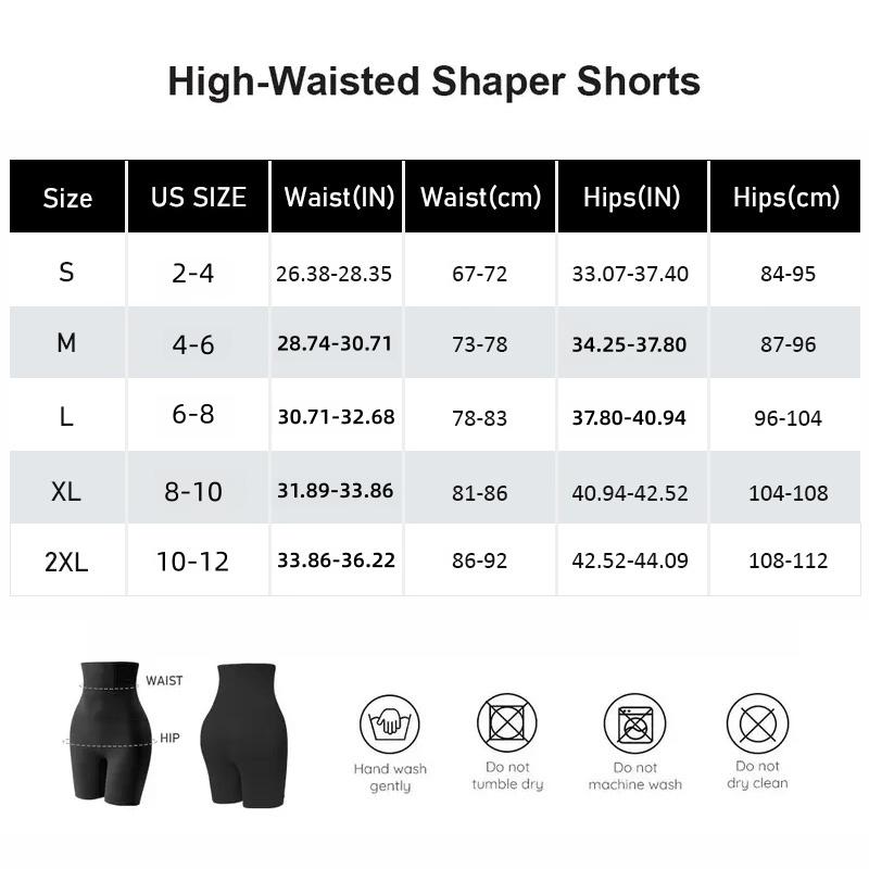 VVL Christmas Women's High Waisted Seamless Anti-Rolling Shapewear Breathable Comfortable Shorts Butt Lifting Suitable for Everyday Wear Clothes Shapewear