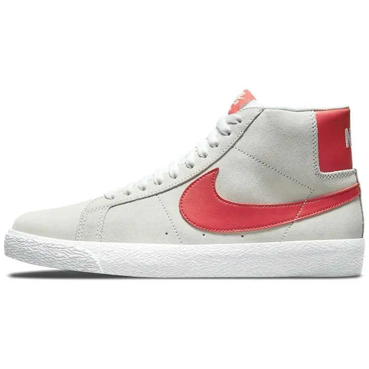 Nike SB Blazer Mid Lobster Durable Non-slip Skate Shoes Men's 864349-108