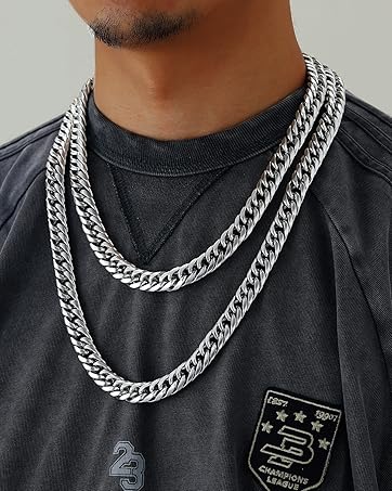 Michael Necklaces for Men Women Stainless Steel 18K Gold Plated Biblical Archangel Jewelry Round/Oval/Shield Medal Pendant with 22" Box Chain Patron Saint Michael Necklace