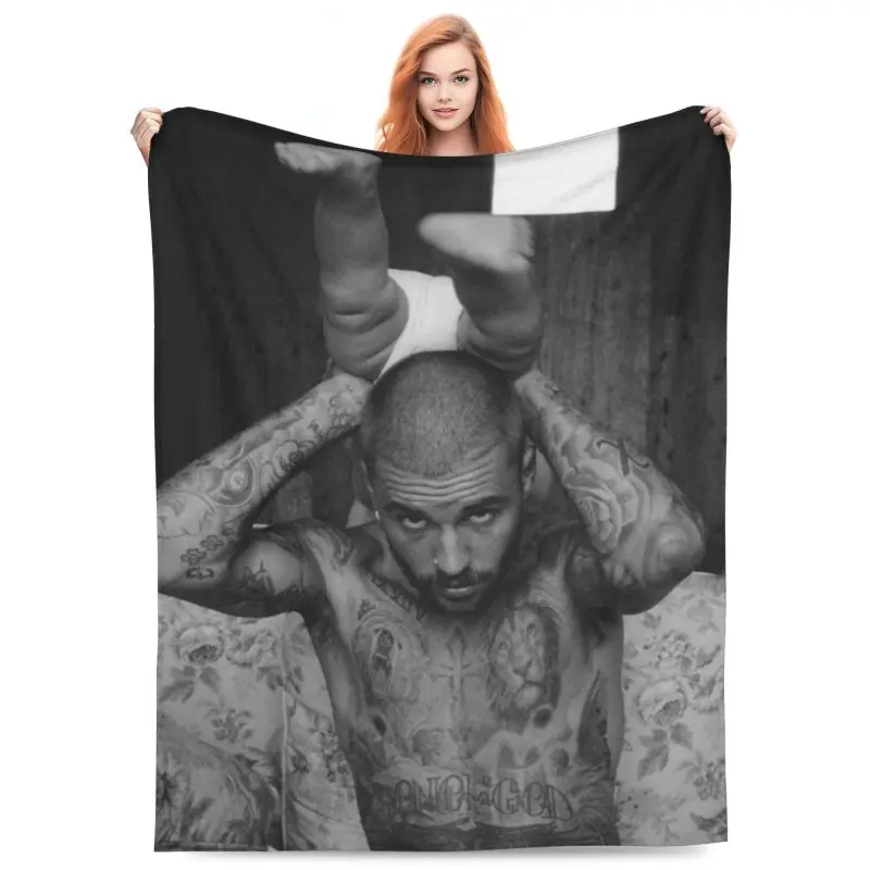 SWAG JS Blanket Air ConditioningBlanket Super Soft Travel Outdoor FlannelBlanket Fashion Personalized Gift Office SofaBlanket Merch