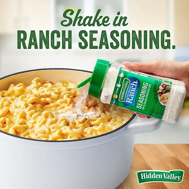 Hidden Valley Original Ranch Salad Dressing and Seasoning Mix, 3 in 1 Seasoning, Dressing, DIp, 16 oz. - Spice and Flavor