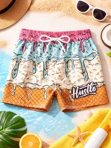 Ice Cream Swim Shorts Beach
