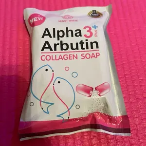 Alpha 3 collagen face soap.super active. Clear dark spots