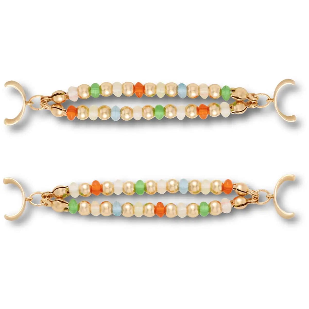 Crocs Jibbitz Sandal Chains 2-Pack, Cute Jewelry-Inspired Chains to Personalize Sandals