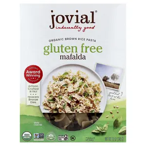 Jovial Organic Brown Rice Pasta, Mafalda, 12 oz (340 g)
