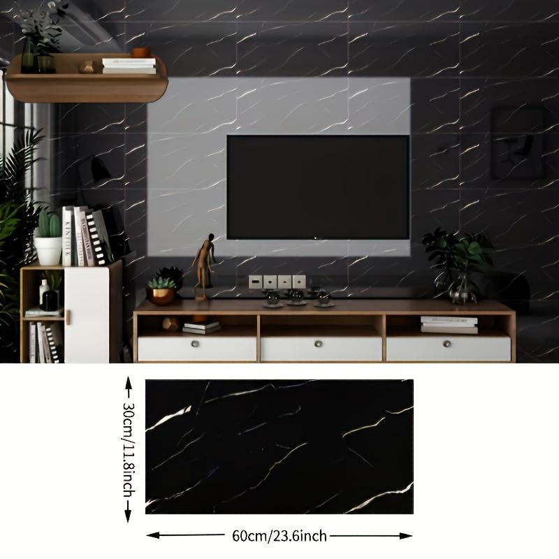 BRODARK 20/40PCS White Marble Tile Wall Stickers Large Easy Peel & Stick Waterproof Self-Adhesive Panels for Kitchen Living Room Bathroom Corridor Home and Dormitory 23.62*11.8in Decorative Ornaments Tiles Sticker BRODARK 20/40PCS White Marble Tile Wall Stickers Large Easy Peel & Stick Waterproof Self-Adhesive Panels for Kitchen Living Room Bathroom Corridor Home and Dormitory 23.62*11.8in Decorative Ornaments Tiles Sticker