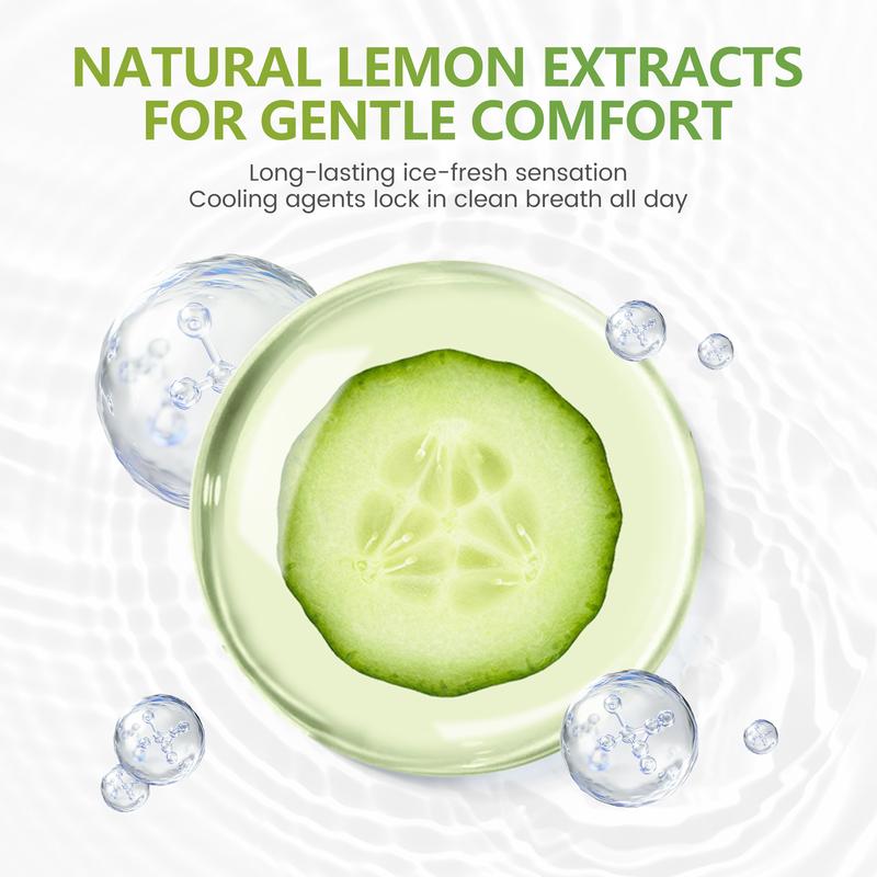 CEELIKE Probiotic Cucumber Oral Spray 20ml for Long-Lasting Freshness Sugar-Free Portable Breath Freshener with Probiotics for Oral Care