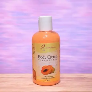 Byenblan papaya body Cream   for Soft Radiant Skin - papaya Infused Body Cream for Glowing Look