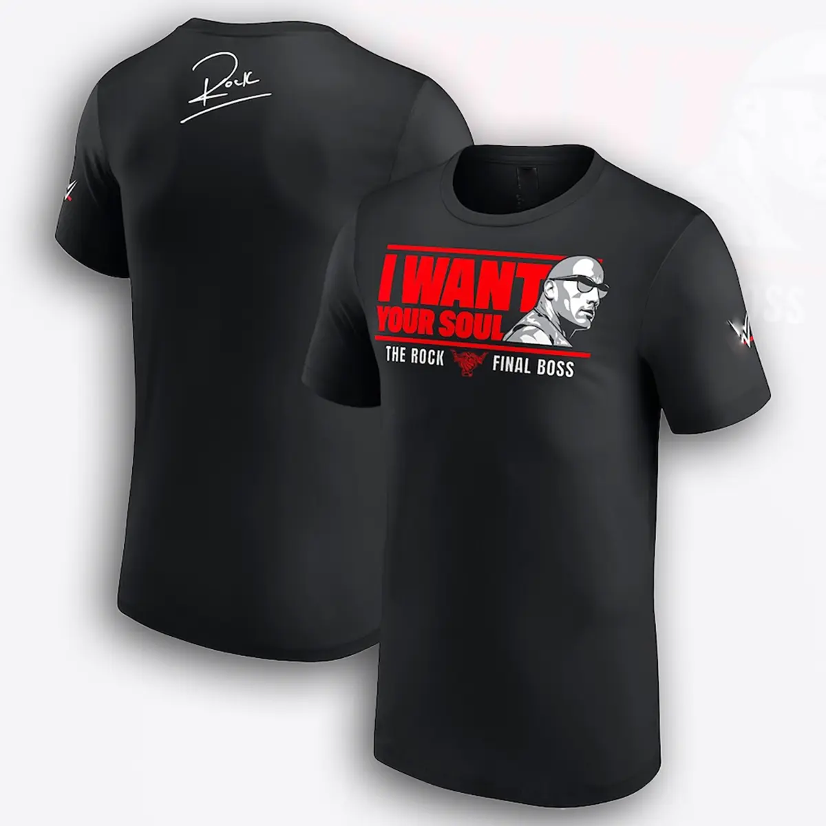 The Rock I Want Your Soul T-Shirt, Mens Wrestling Fan Apparel, Retro WWE Gear, Vintage Wrestling Gift for Him