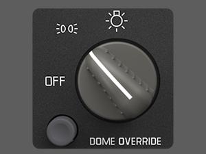 Nilight Headlight Dimmer Switch Compatible with 1995 1996 1997 1998 1999 Chevy Silverado 1500 Tahoe Astro 1995-1999 GMC Yukon 1999-2000 Cadillac Escalade with Yellowish LED Light