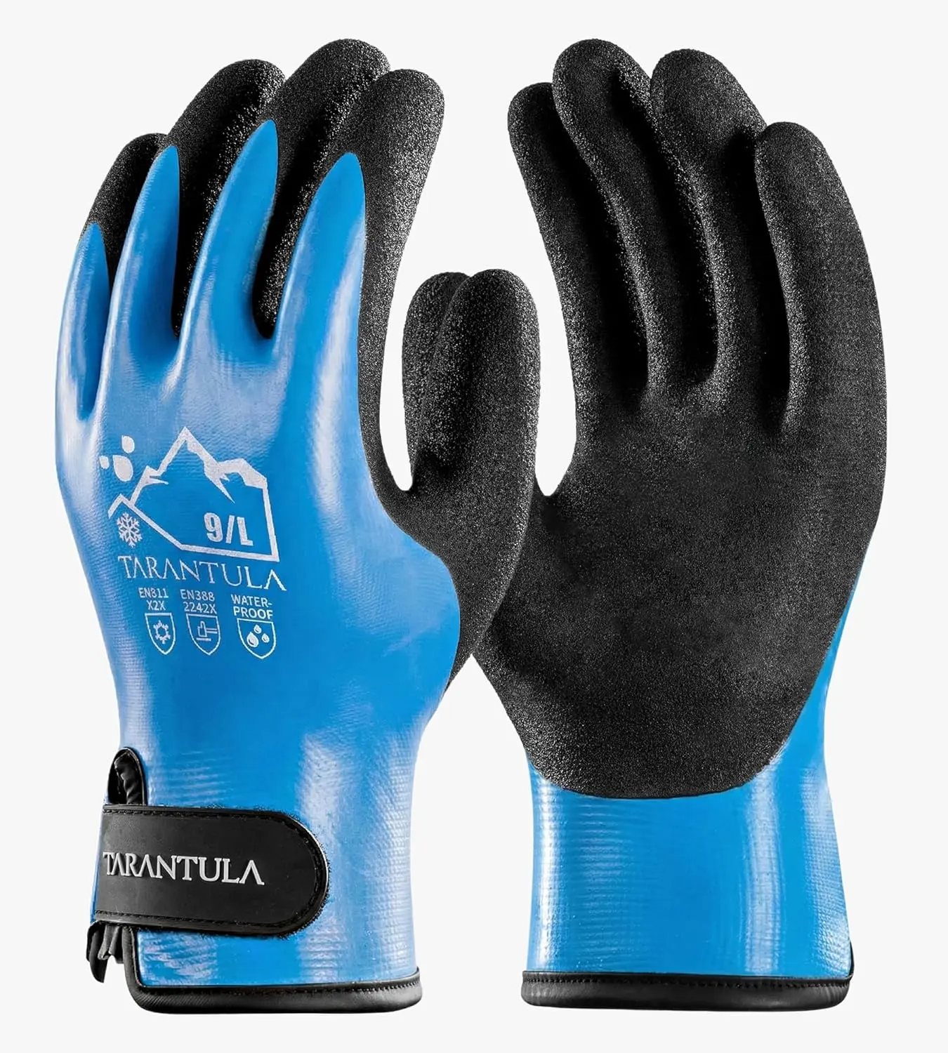 100% Waterproof Thermal Insulated Winter Work Gloves for Men & Women, Cold-Weather Freezer Gloves with Insulation (Tools & Hardware Accessory)