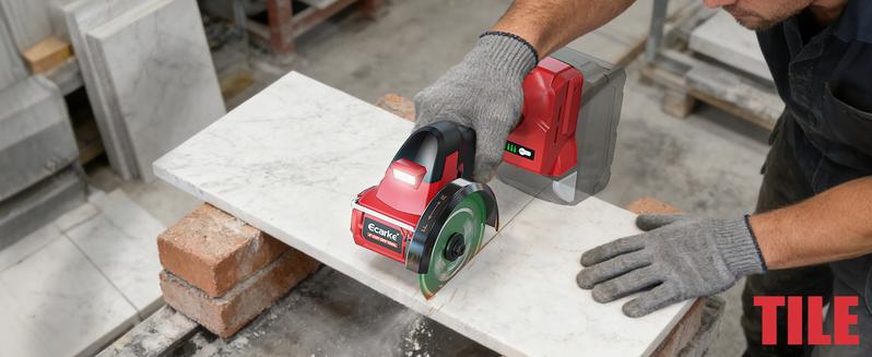 4" Cordless Brushless Cut-Off Tool Compatible with Milwaukee 18V Battery, Battery NOT Included, with 4pc 4" Blades for Metal, Wood, Tile & Plastic