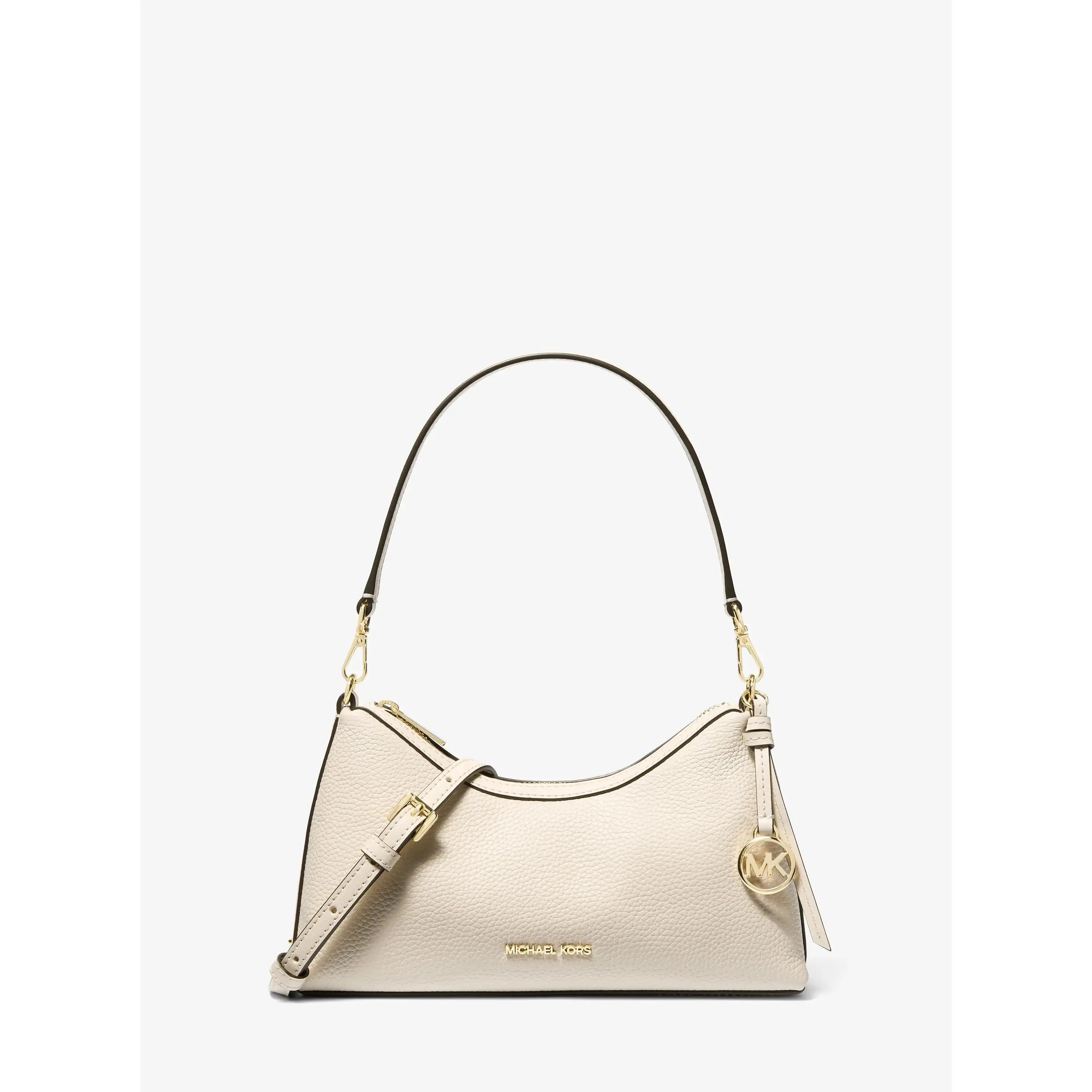 Sammy Small Pebbled Leather Convertible Crossbody Bag