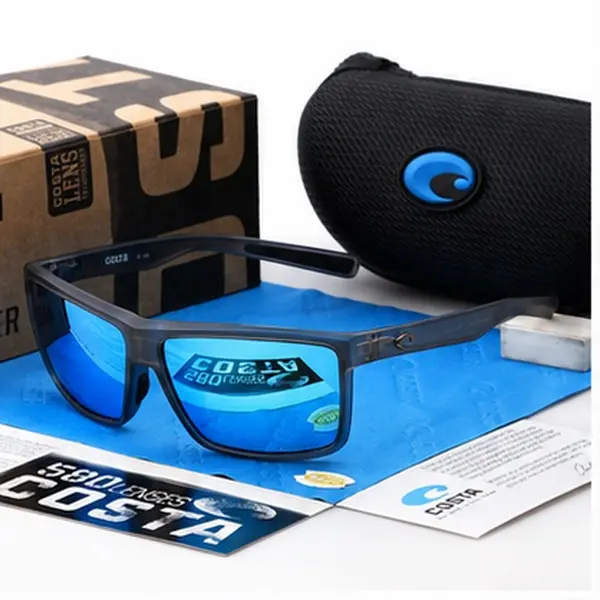 Costa 580G Polarized Sunglasses – Crystal-Clear Blue Mirror Lenses for Fishing & Outdoor Adventures