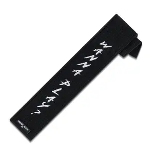 Wanna Play? - Football Towel - Fast-Drying, Absorbent Sports Towel with Secure Hook & Loop Fastener - Perfect for Gloves, Hands & Visor Cleaning