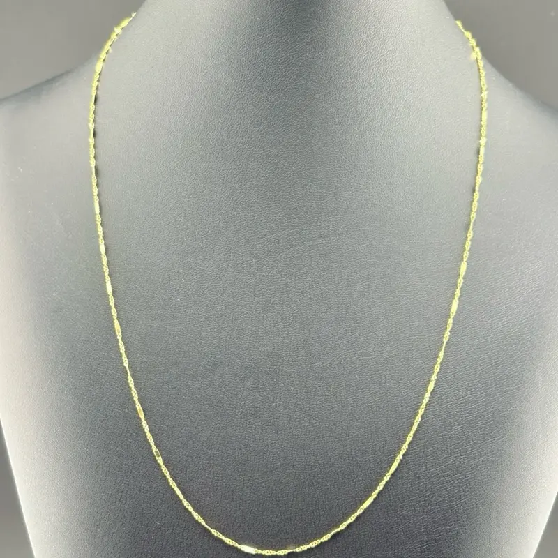 Gold 14k Chain 20" for Everyday Wear - Elegant and Durable Jewelry Accessory