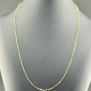 Gold 14k Chain 20" for Everyday Wear - Elegant and Durable Jewelry Accessory