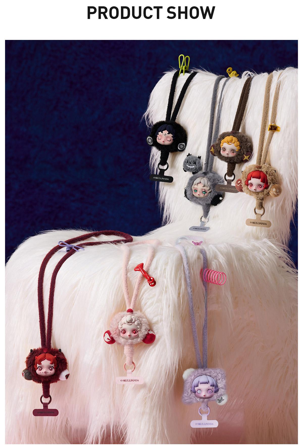 POP MART SKULLPANDA You Found Me！Series Phone Lanyard