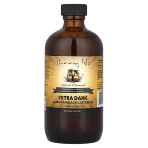 Sunny Isle Extra Dark Jamaican Black Castor Oil, 8 fl oz (236.58 ml)