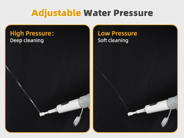 Hibbent Portable Bidet for Travel, High Pressure Electric Handheld Bidet Sprayer, 350-550ML Expandable Bottle for Personal Hygiene, USB-C Rechargeable Waterproof, Travel Bidet for Women & Men, White