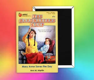 Babysitters Club Mary Anne Saves the Day Fridge Magnet