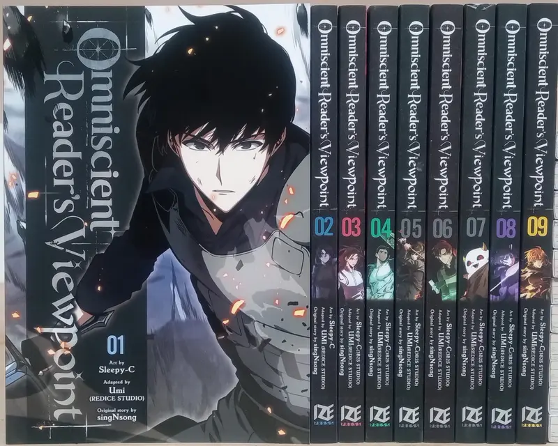 Omniscient Reader's Viewpoint Vol. 1-9 Manhwa Set English